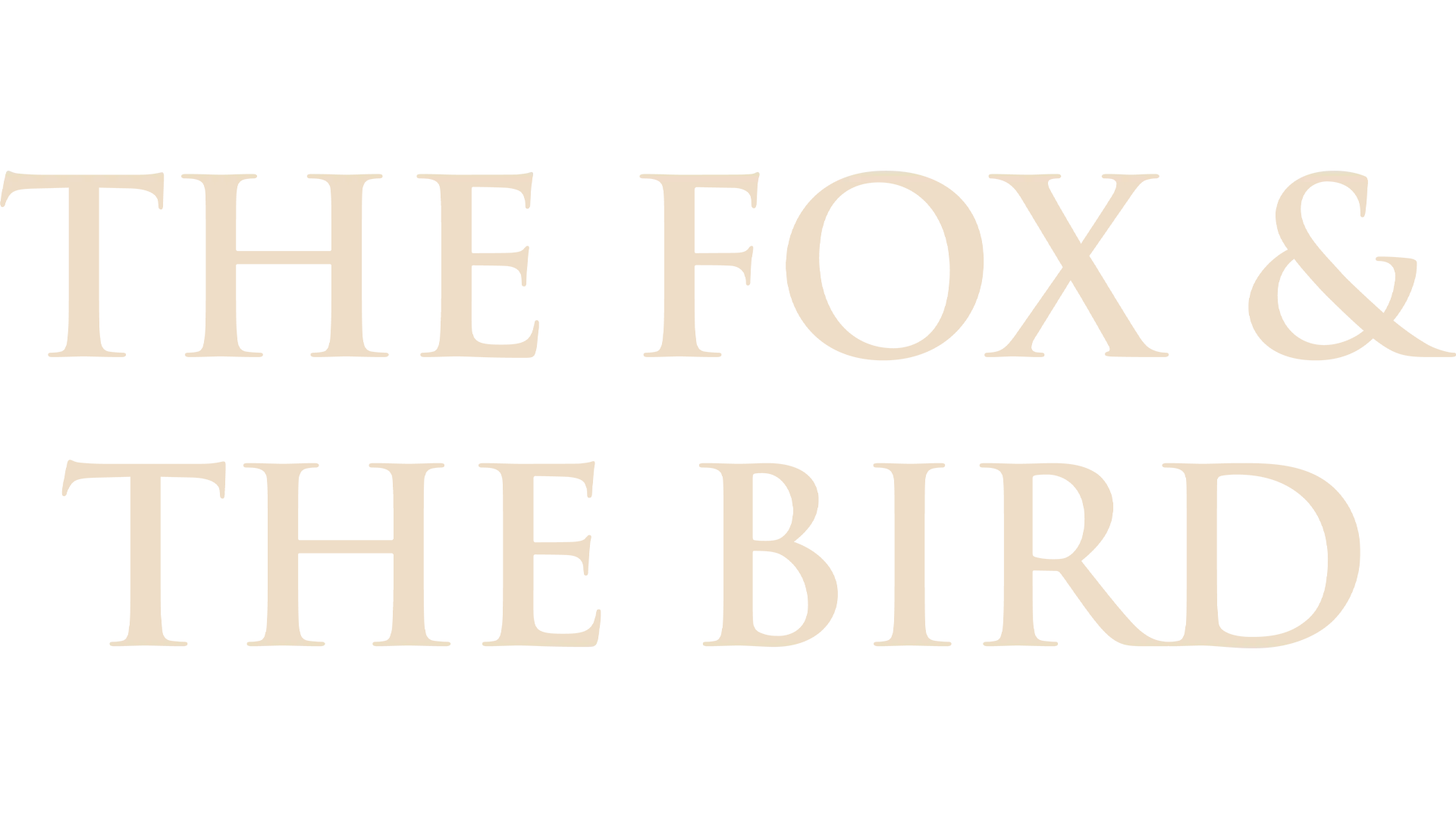 The Fox and the Bird
