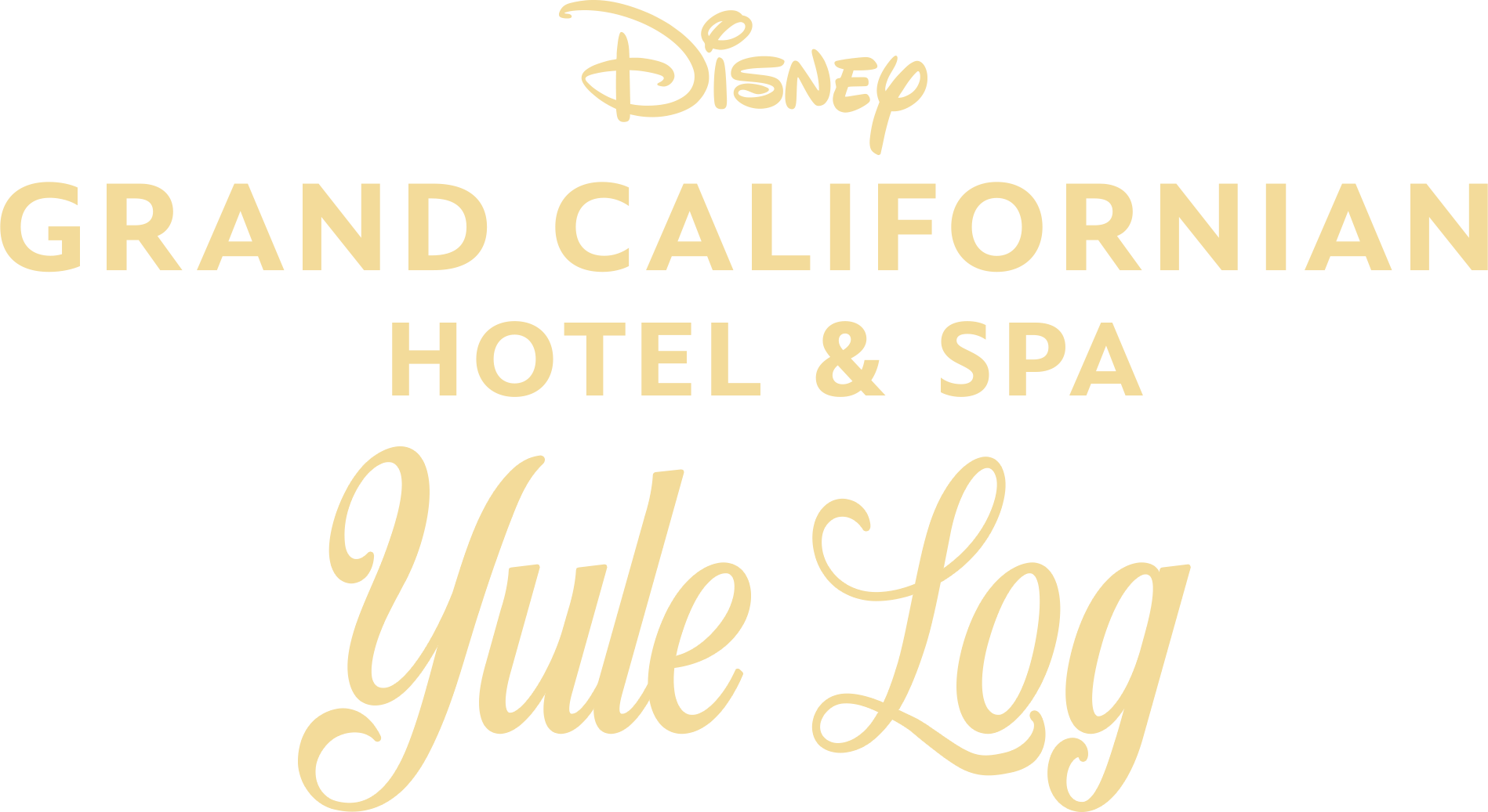 Disney's Grand Californian Hotel & Spa Yule Log