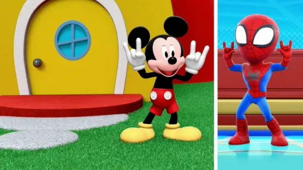 Mickey+ Shorts: Mickey+ Spidey