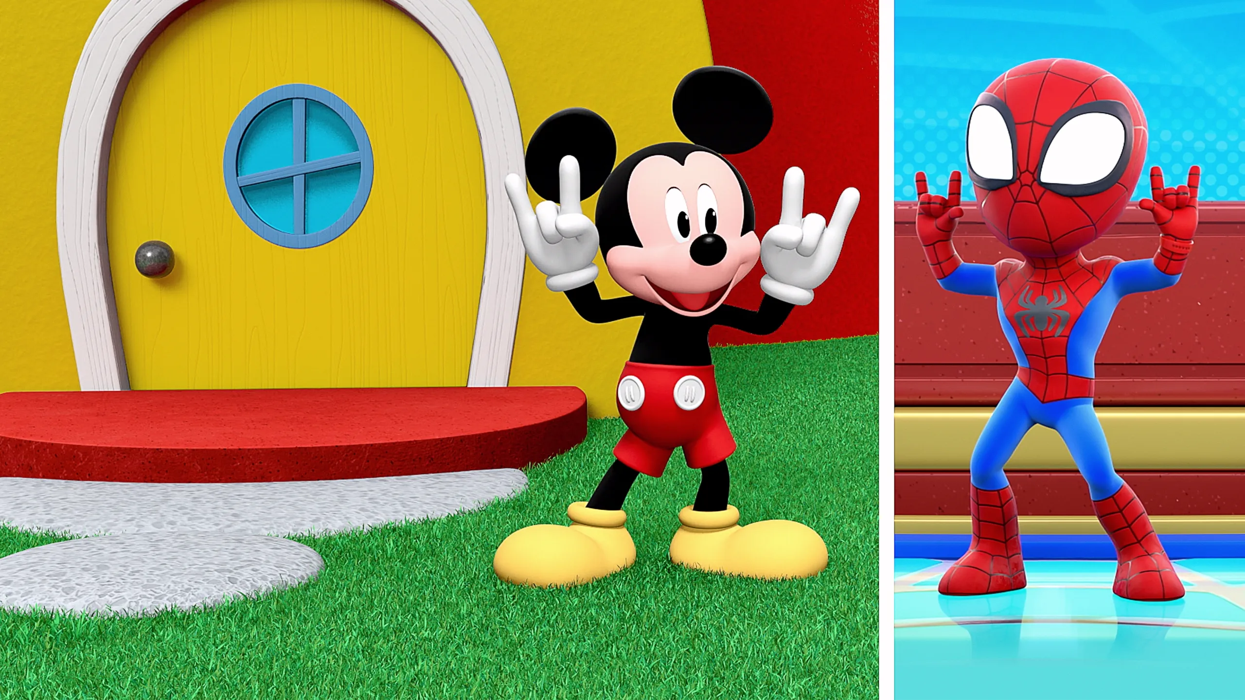 Mickey+ Shorts: Mickey+ Spidey