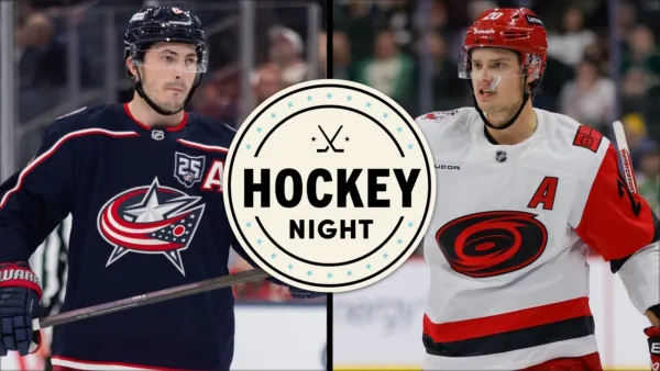 thumbnail - Columbus Blue Jackets vs. Carolina Hurricanes