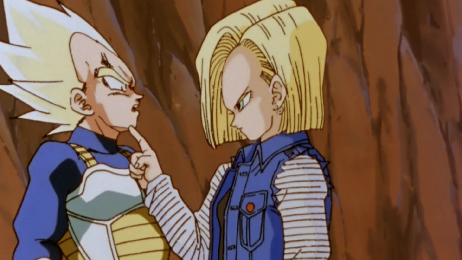 thumbnail - S3:E11 A Sweet Face And Super Power? Android 18 vs. Vegeta!