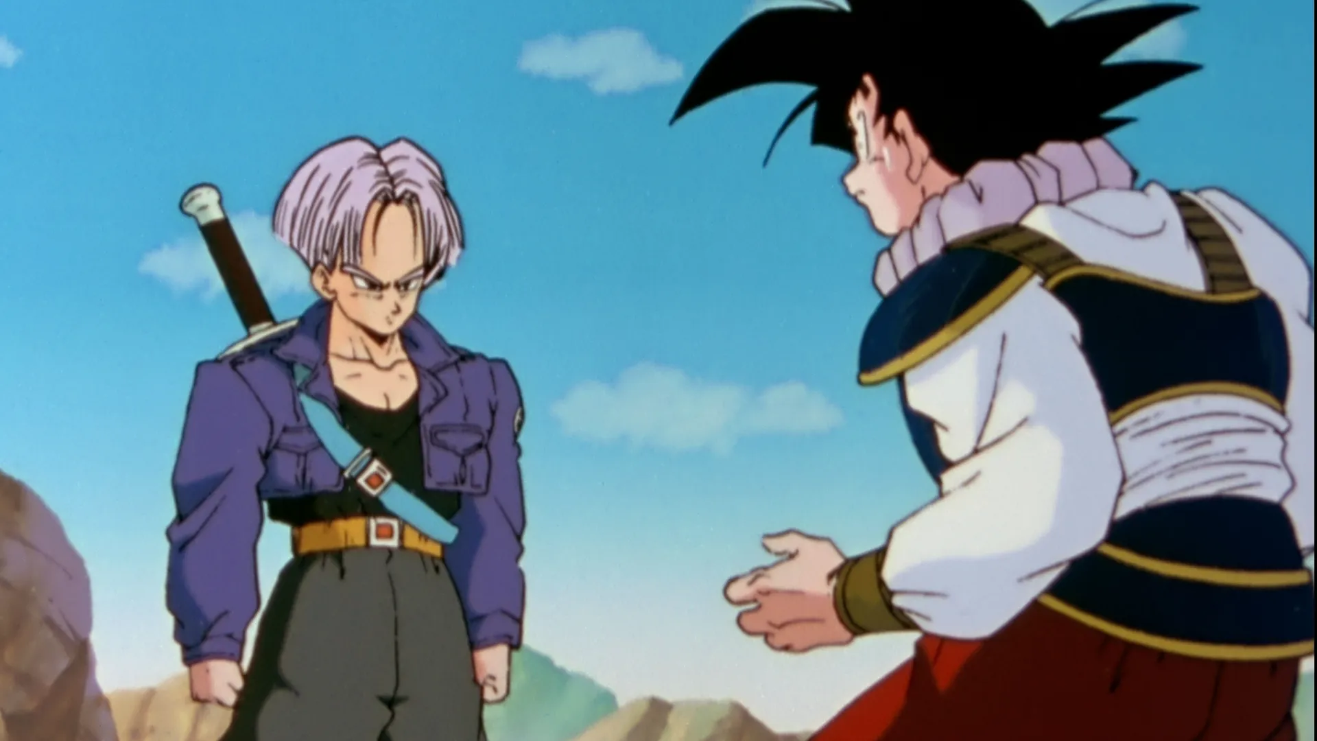 thumbnail - S3:E3 Welcome Back, Goku! Confessions Of The Mysterious Youth, Trunks!
