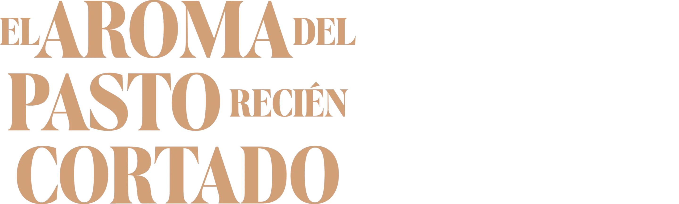 ⁦El Aroma del Pasto Recién Cortado ⁩