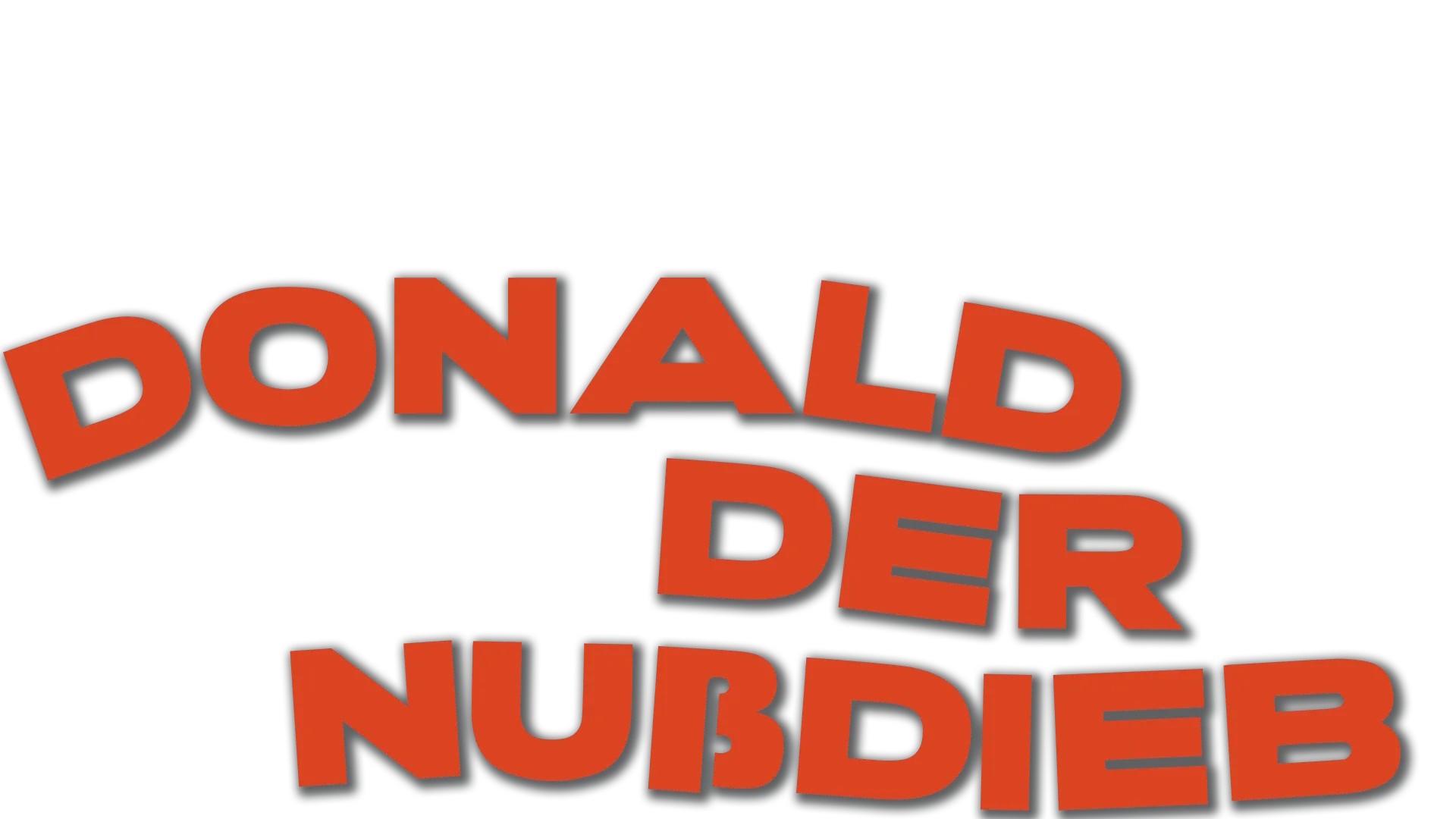 Donald, der Nußdieb