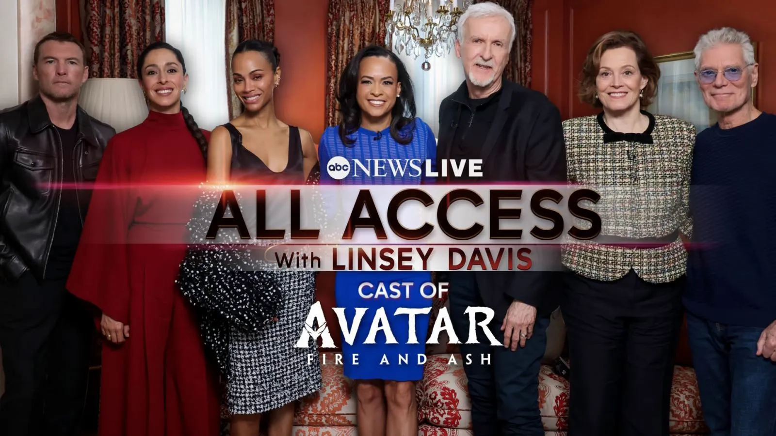 thumbnail - All Access with Linsey Davis: Cast of Avatar Fire and Ash