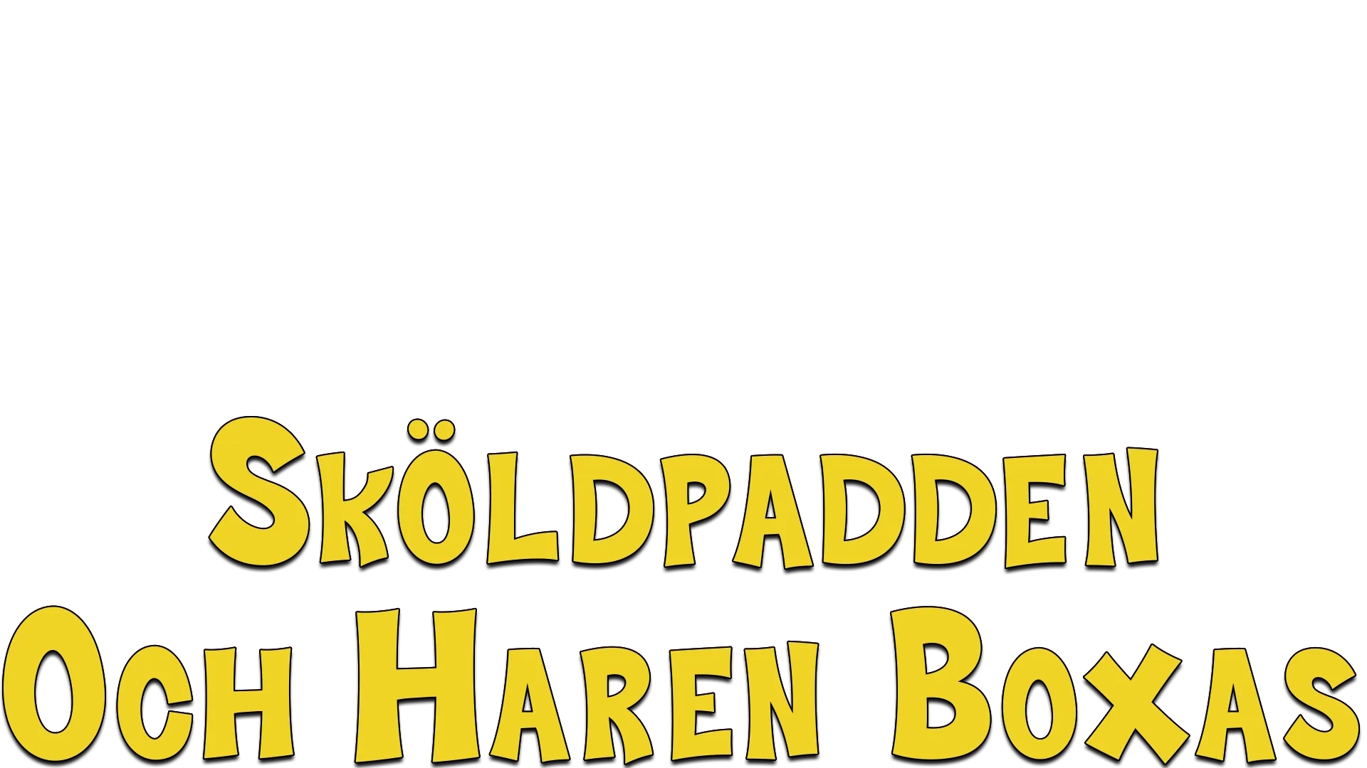 Sköldpaddan och haren boxas