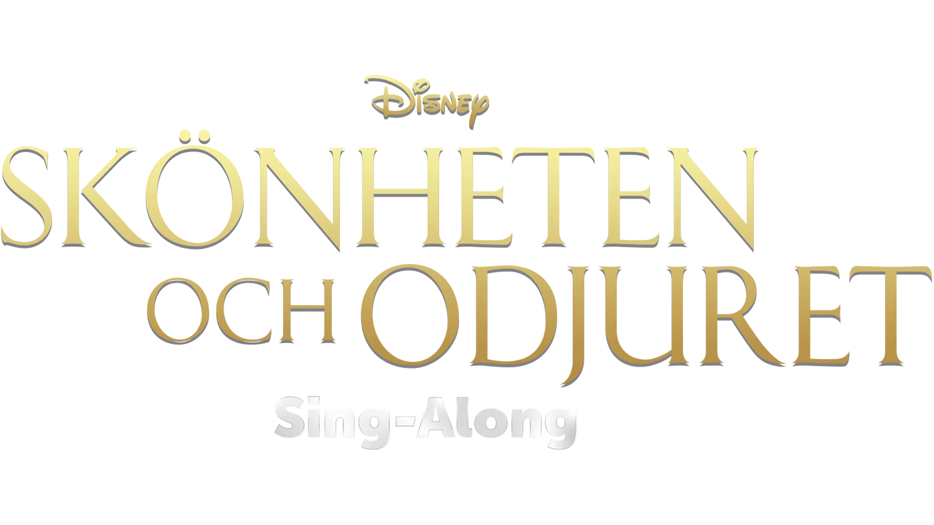 Skönheten och Odjuret (1991) Sing-Along