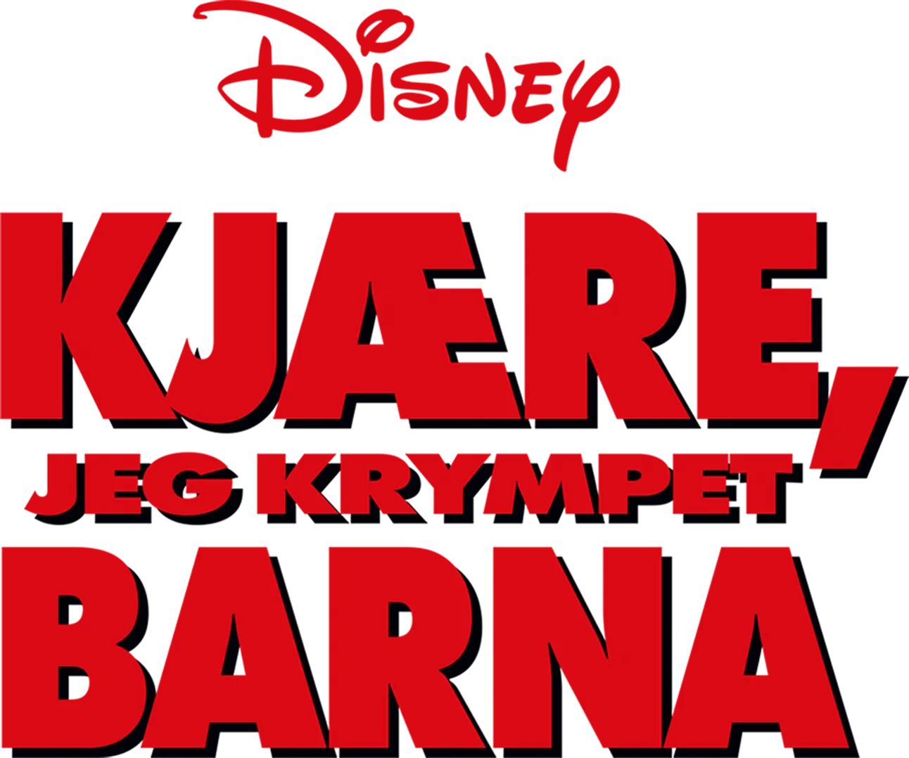 Kjære, jeg krympet barna