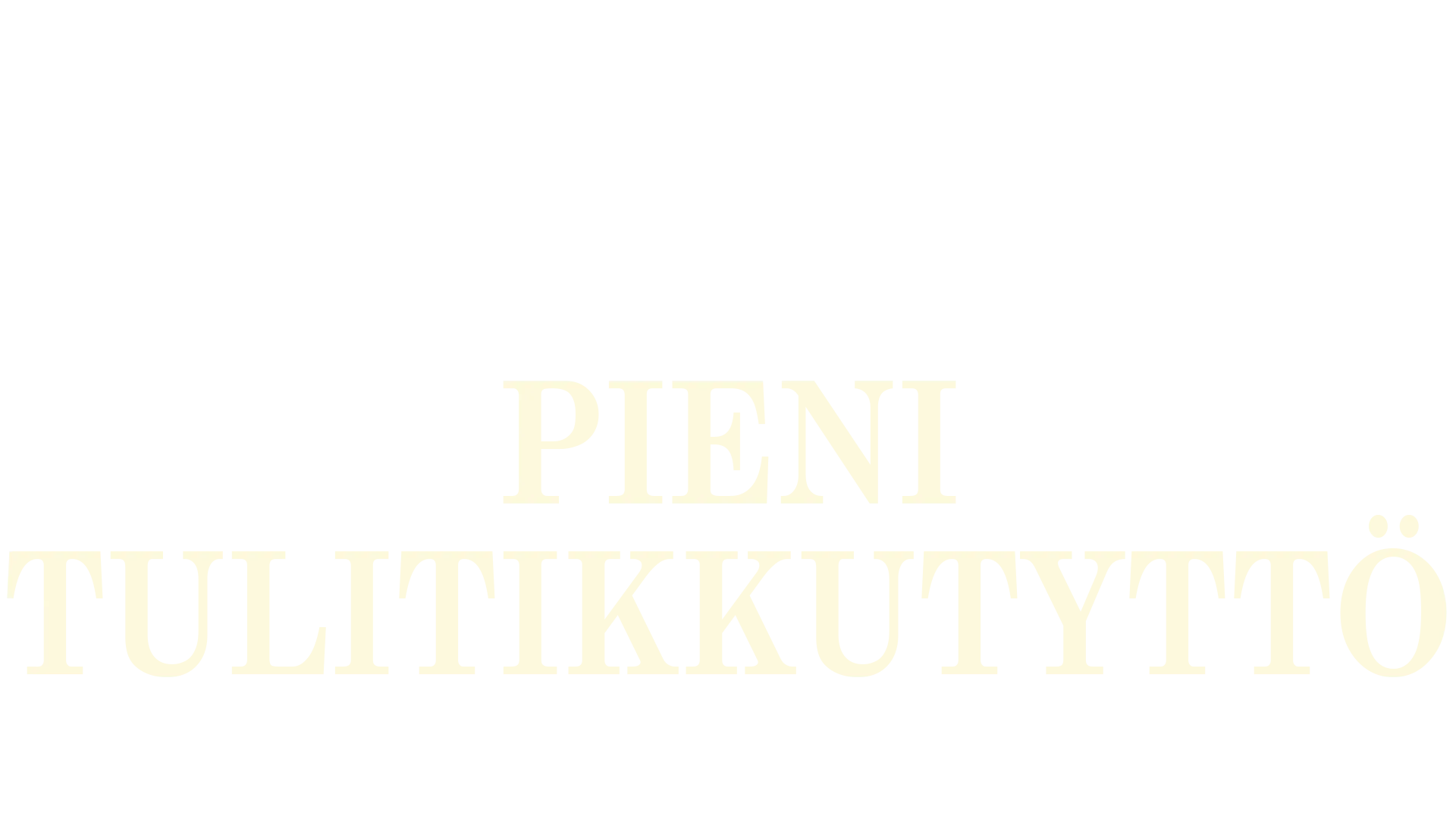 Pieni Tulitikkutyttö