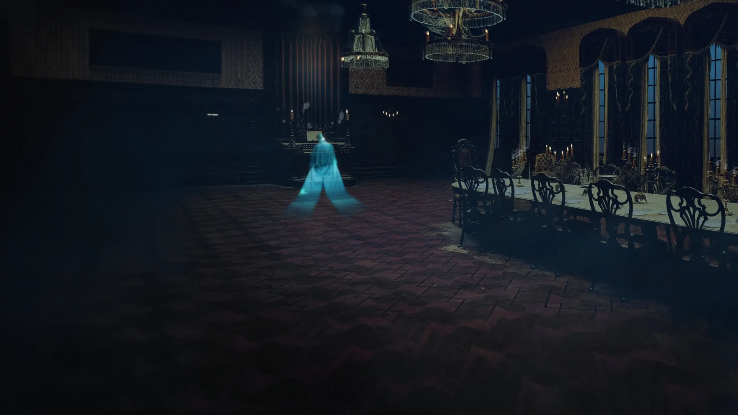 Haunted Mansion Swinging Wake