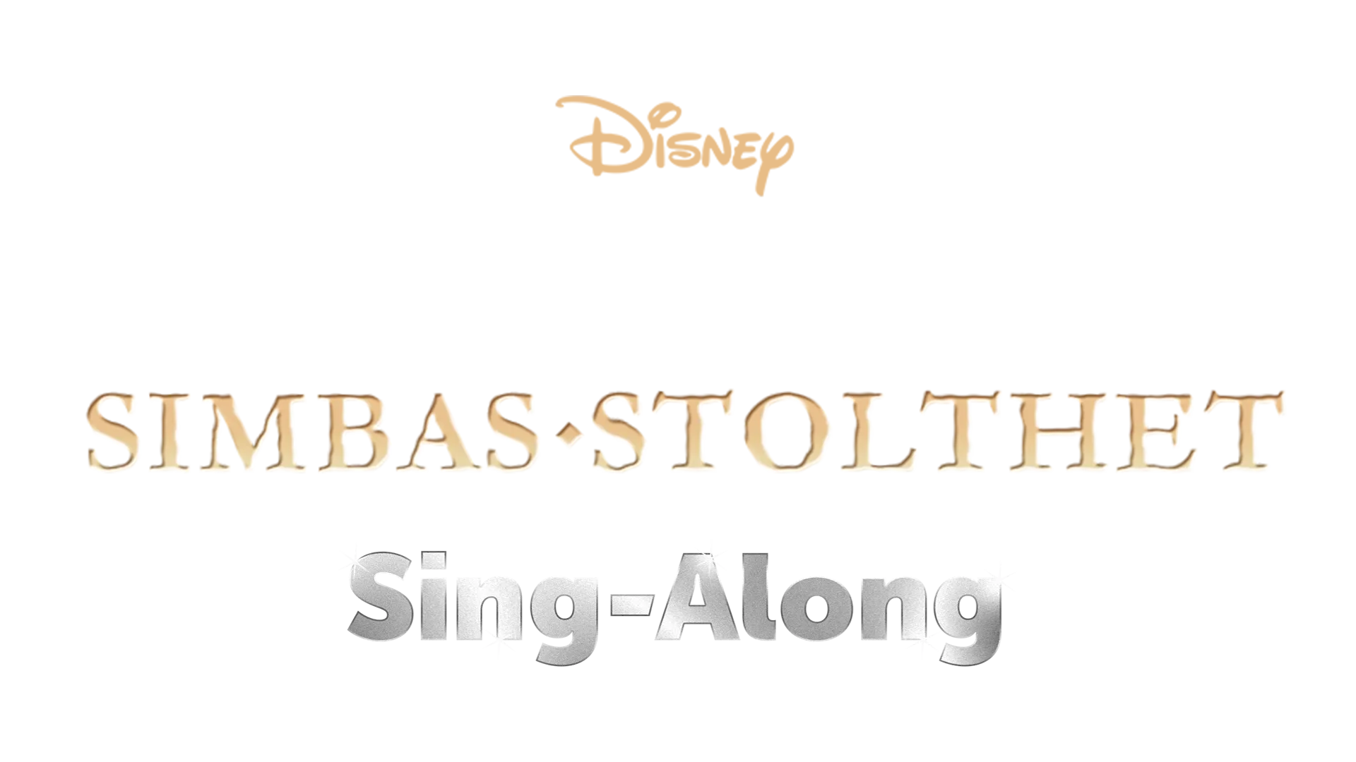 Løvenes konge 2: Simbas stolthet  Sing-Along