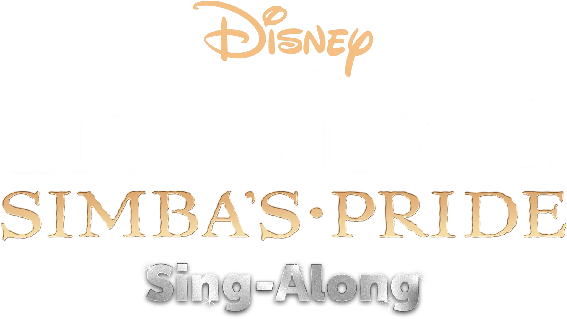 The Lion King II: Simba's Pride Sing-Along