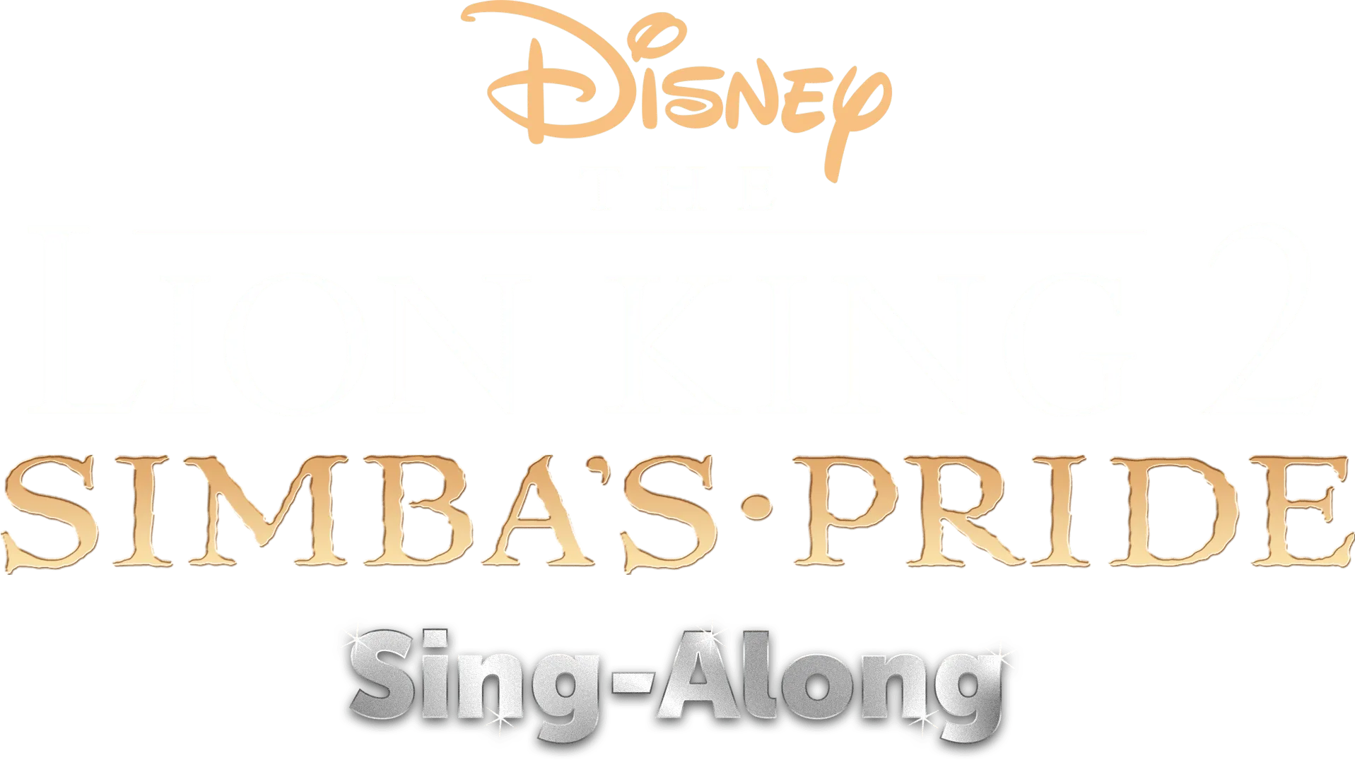 The Lion King II: Simba's Pride Sing-Along