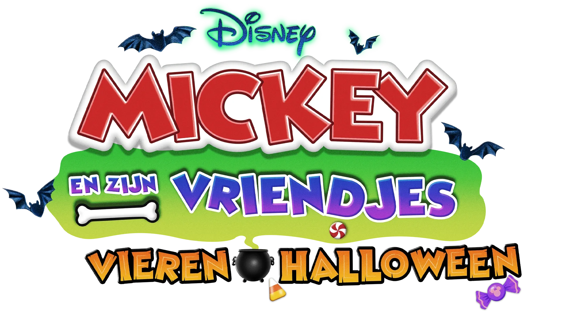 Mickey en zijn vriendjes vieren Halloween