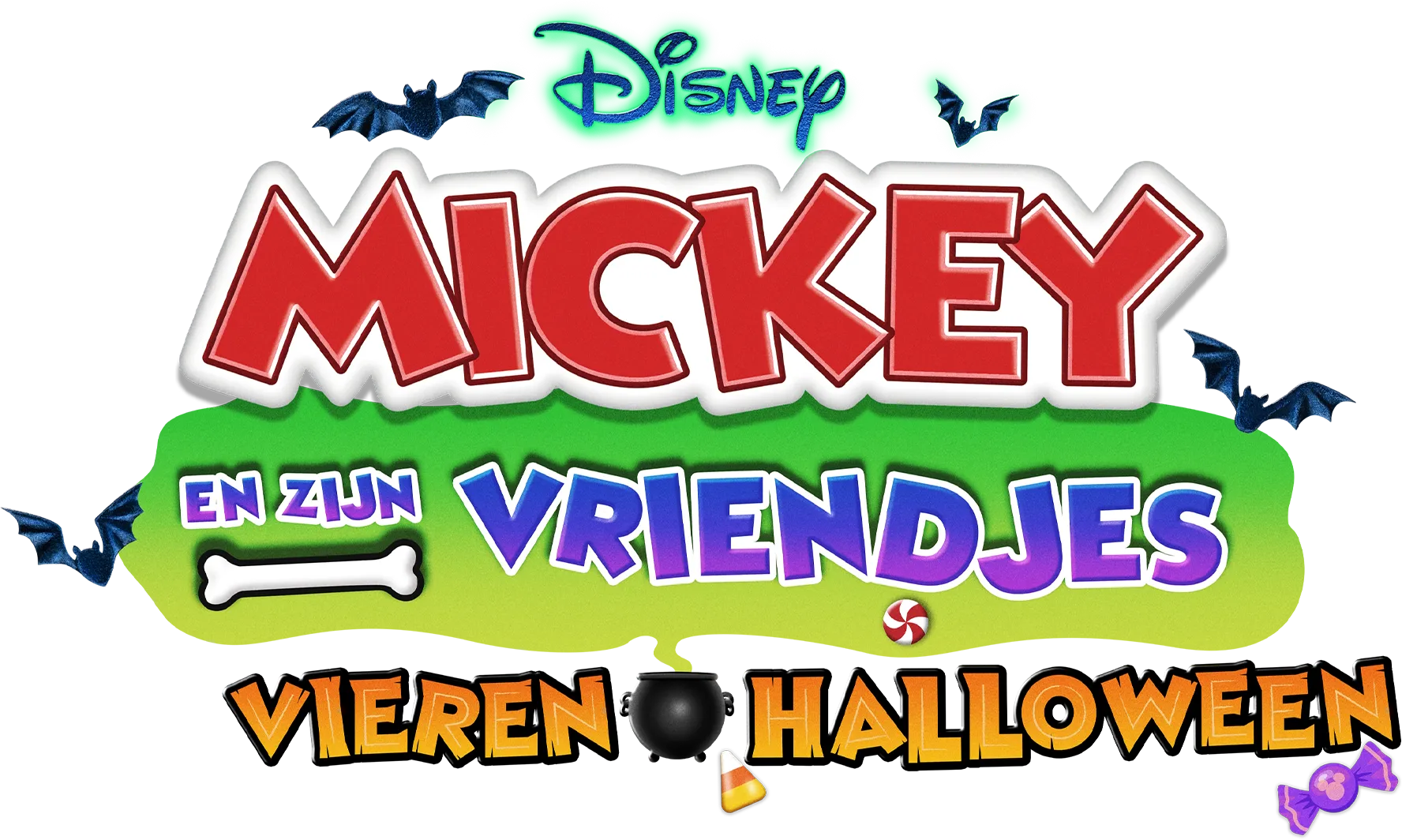 Mickey en zijn vriendjes vieren Halloween