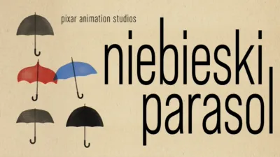 Niebieski parasol