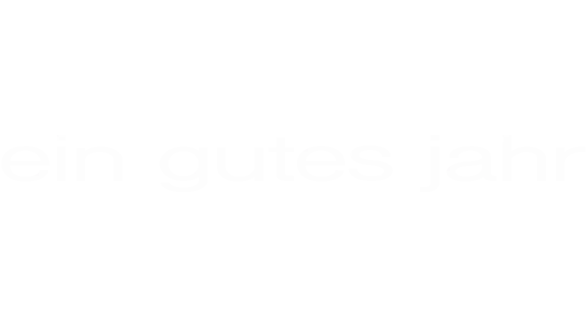 Ein gutes Jahr