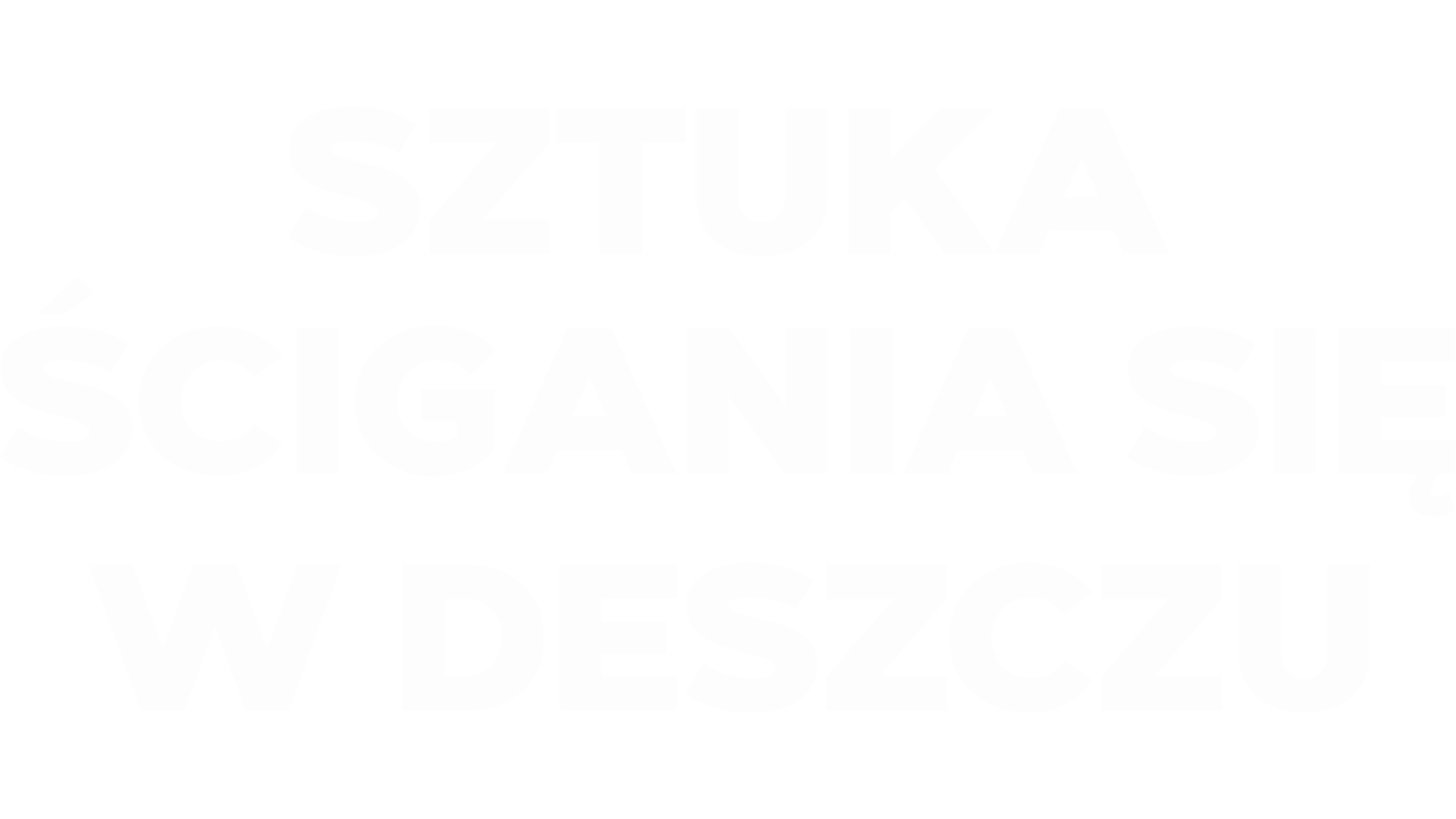Sztuka ścigania się w deszczu