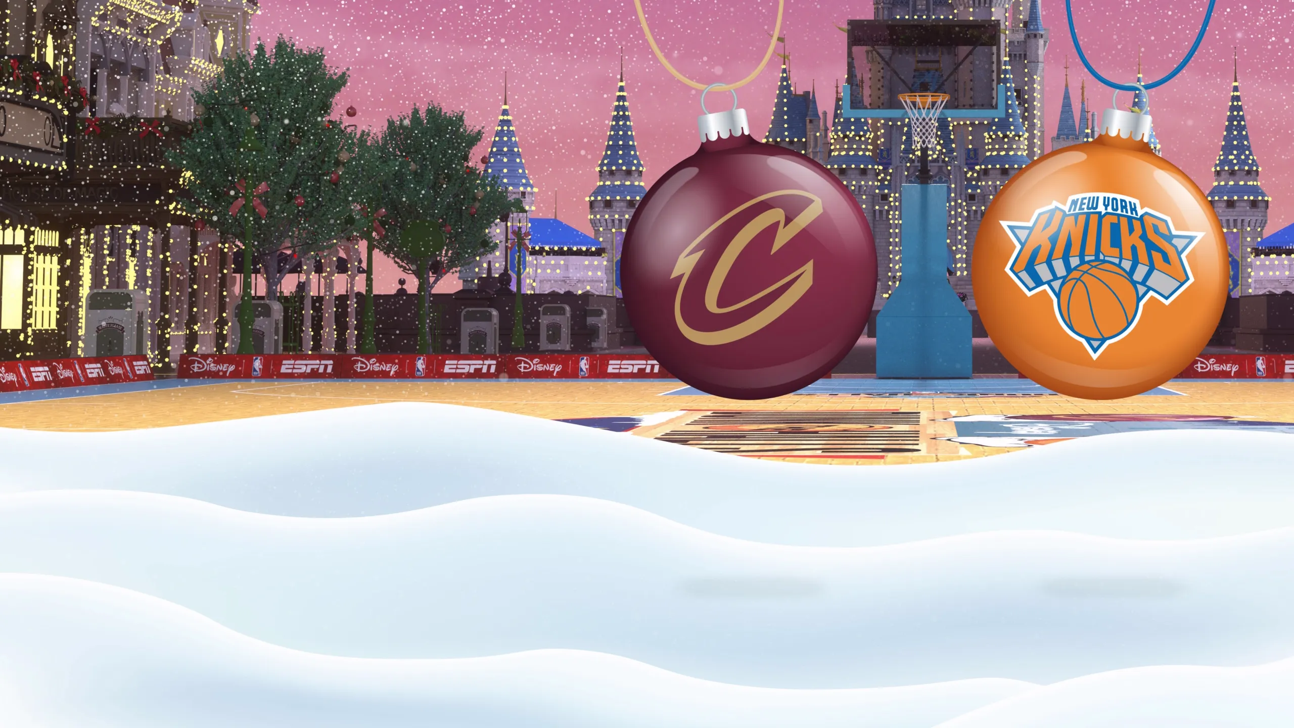 Dunk the Halls: Cavaliers vs. Knicks