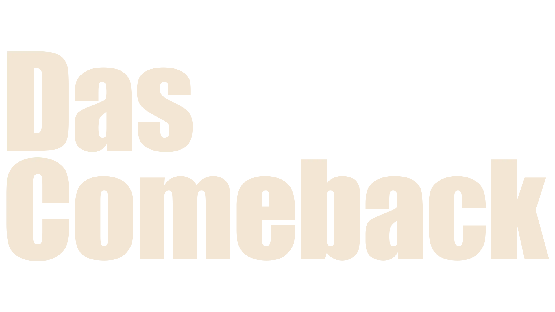 Das Comeback