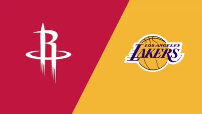Houston Rockets vs. Los Angeles Lakers (First Round, Game 2)