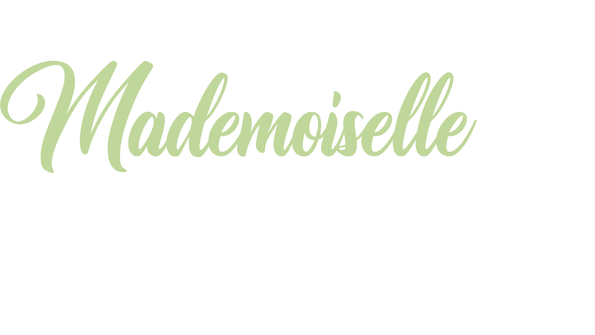 Mademoiselle Holmes