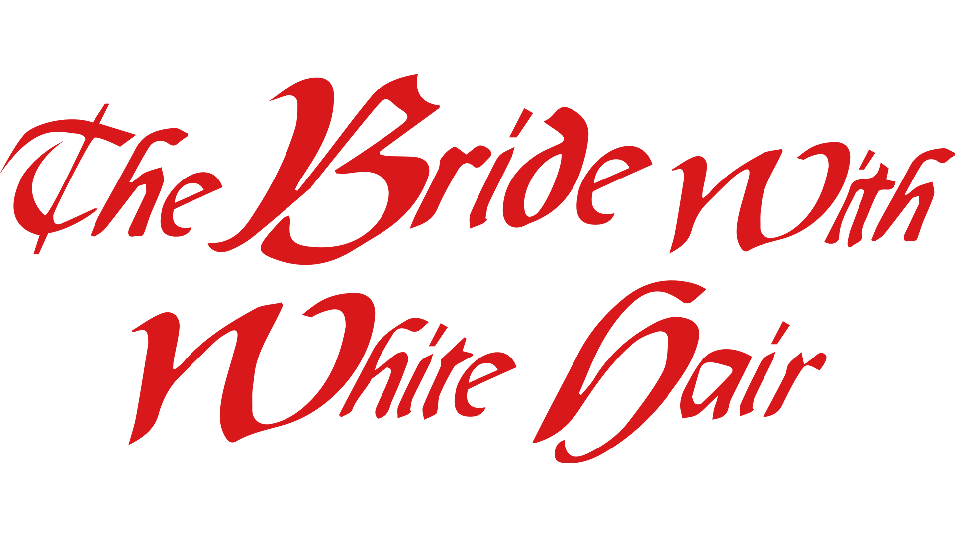 The Bride With White Hair