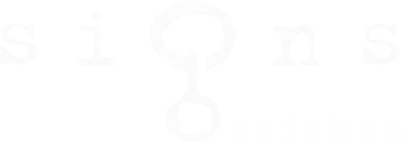 Signs - Zeichen