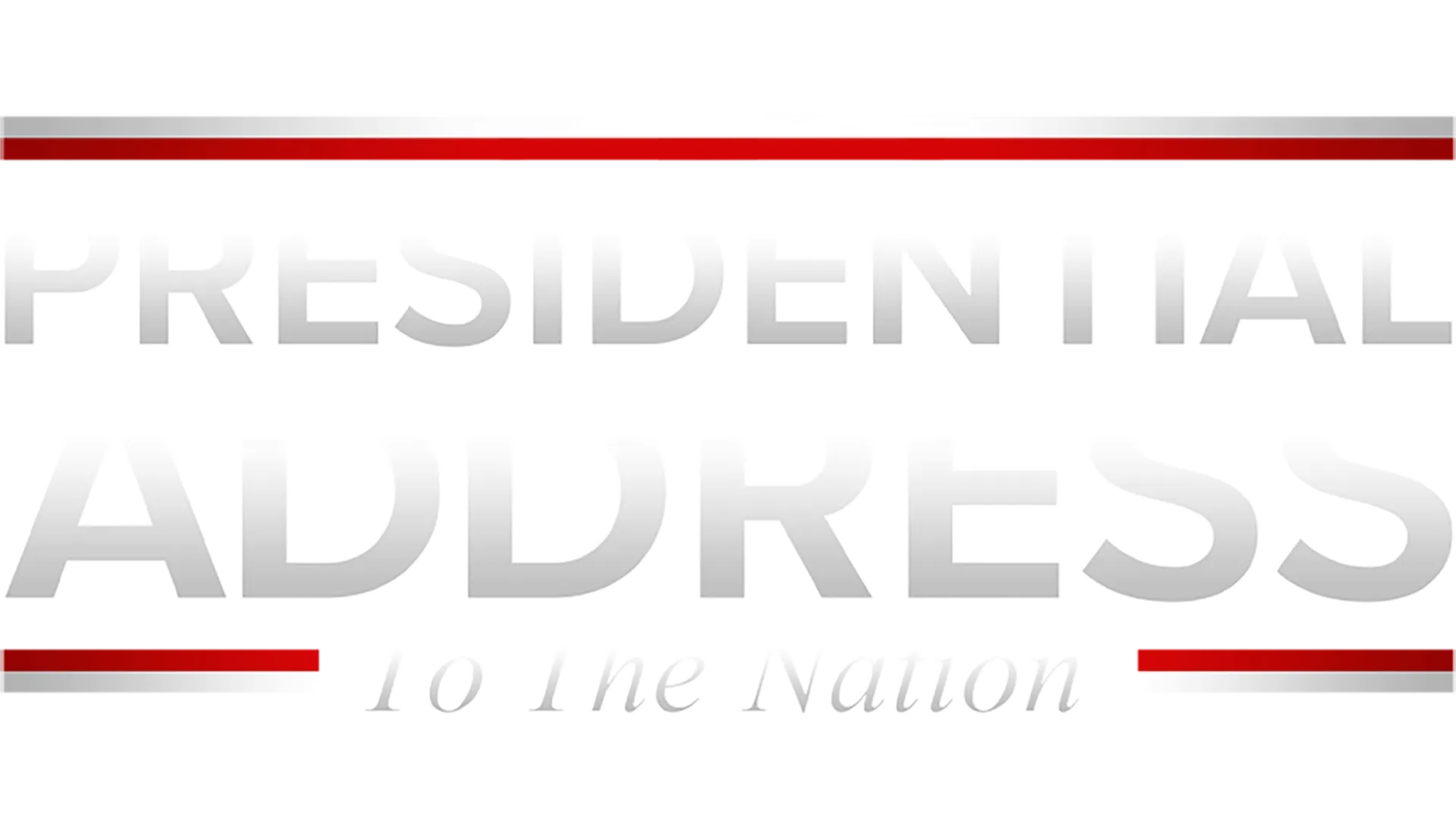 ⁦Presidential Address to the Nation⁩