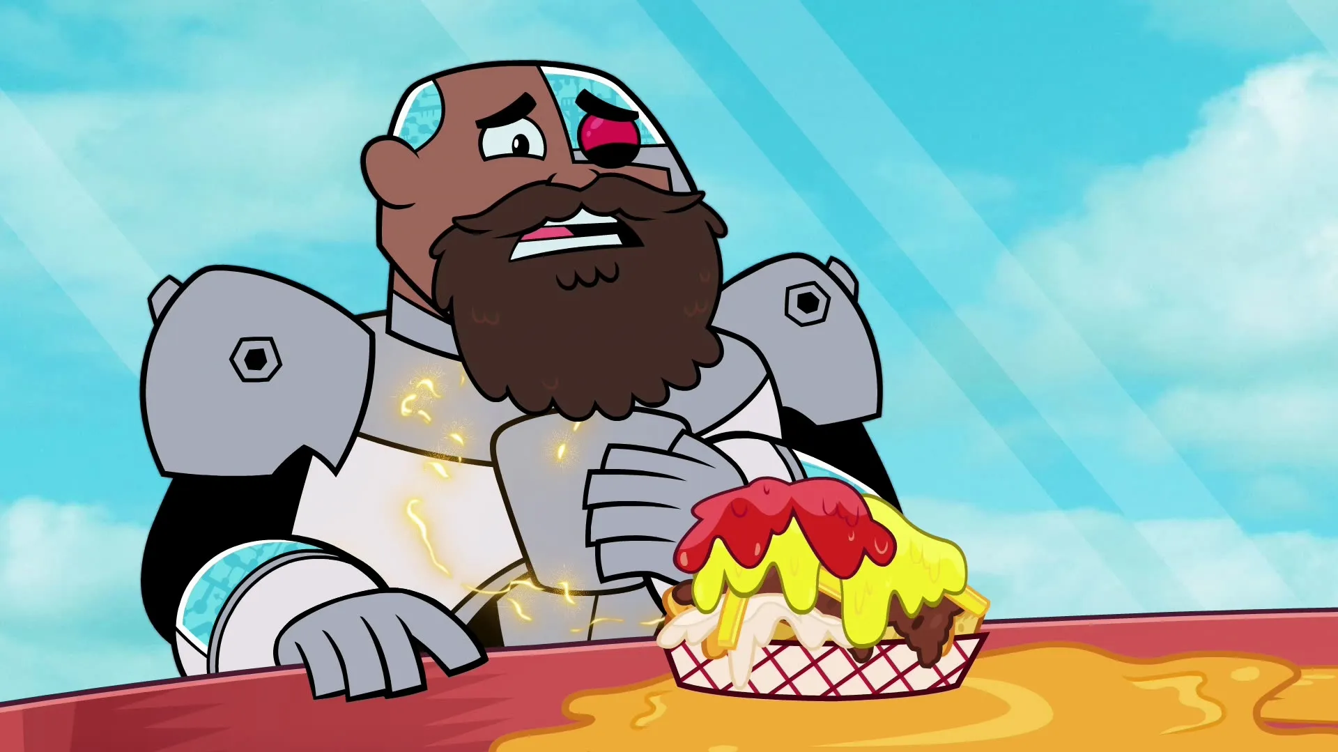 thumbnail - S9:E6 Teen? Titans / Moonlighting