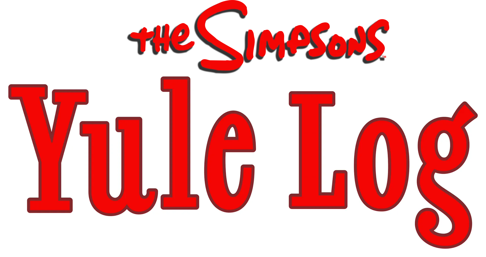 The Simpsons Yule Log