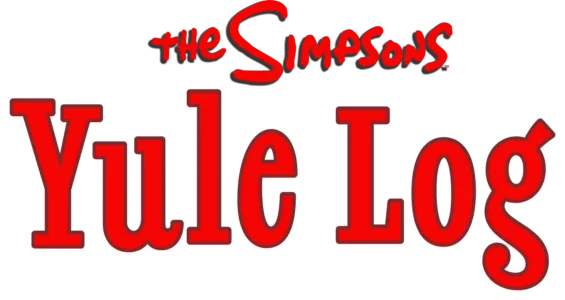 The Simpsons Yule Log