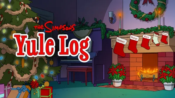 thumbnail - The Simpsons Yule Log