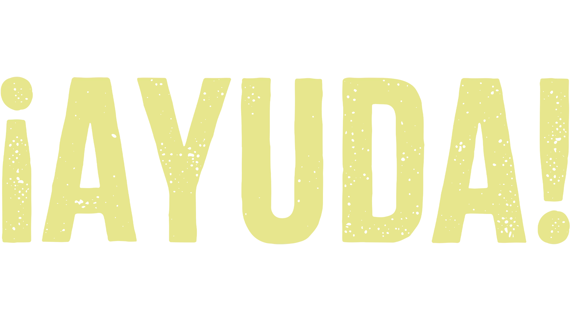 ¡Ayuda!