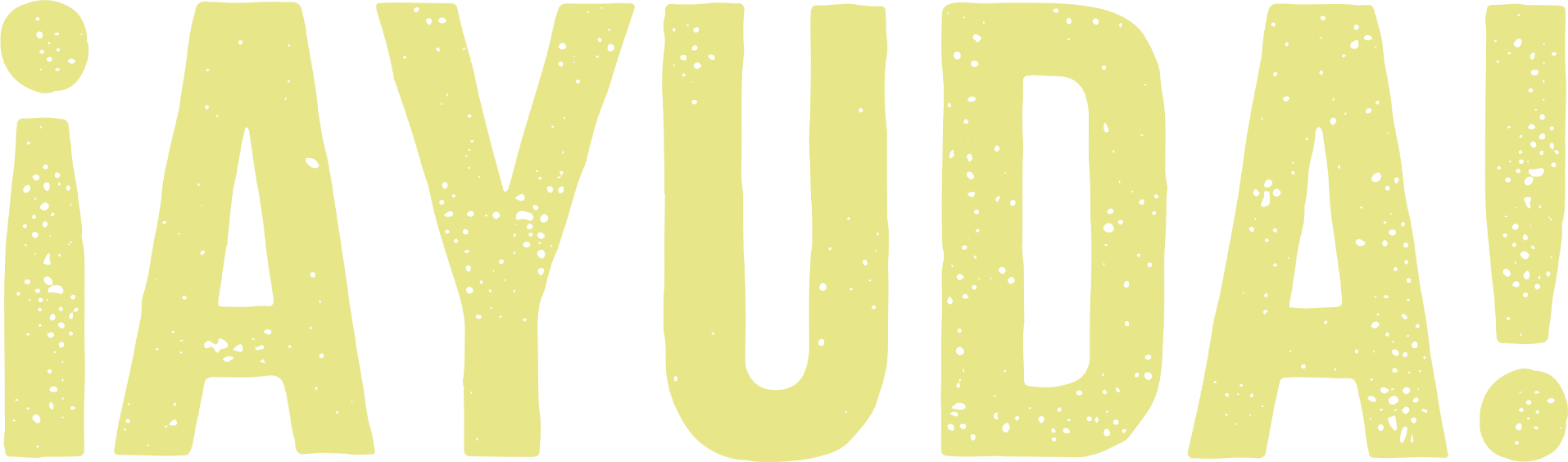 ¡Ayuda!