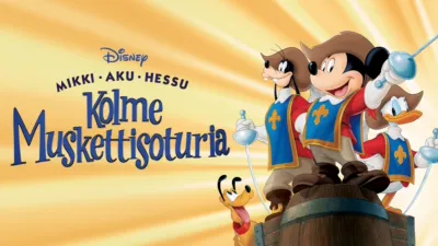 Mikki, Aku, Hessu – kolme muskettisoturia