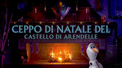Ceppo di Natale del Castello di Arendelle