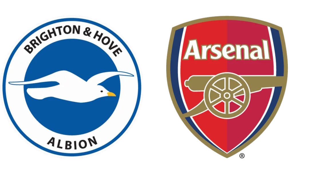 ⁦Brighton & Hove Albion vs. Arsenal⁩