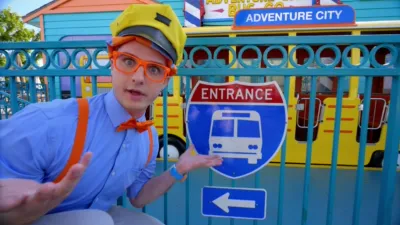 thumbnail - S5:E1 Blippi Explores Adventure City Vehicles