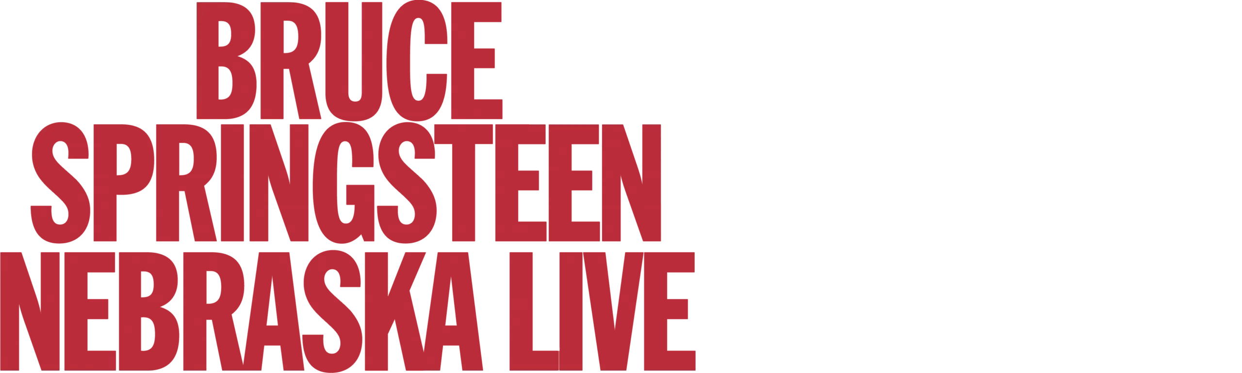 Bruce Springsteen: Nebraska Live 2025