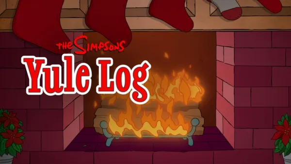 thumbnail - The Simpsons Yule Log