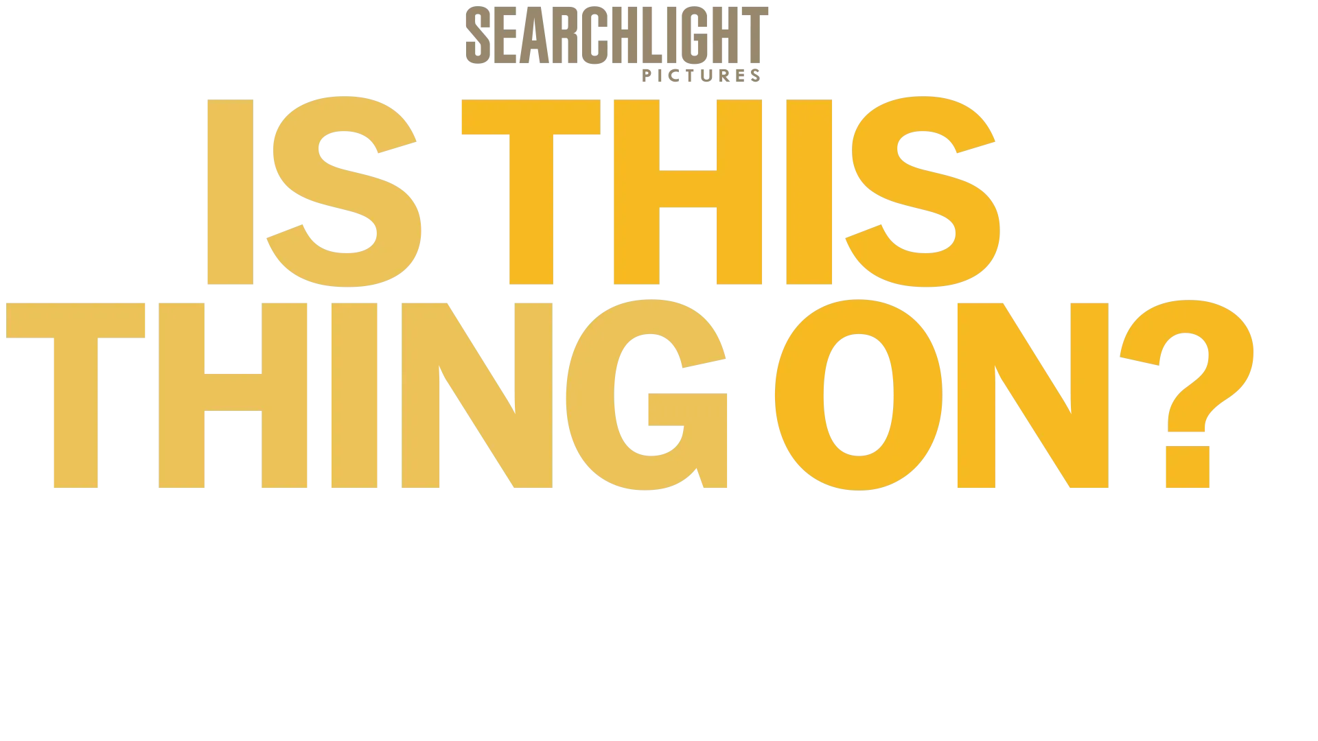 Is This Thing On? | Een speciaal voorproefje