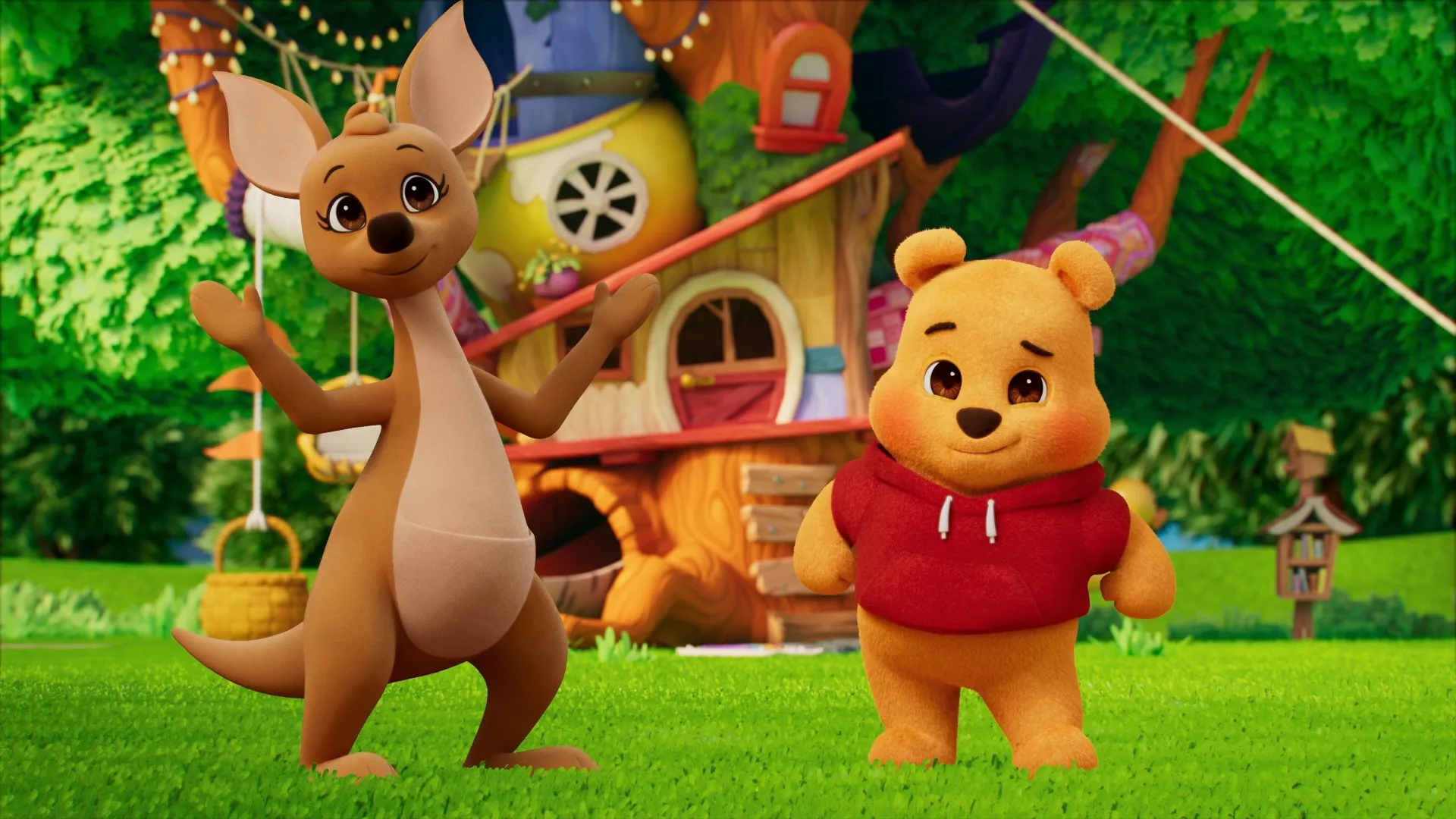 thumbnail - S2:E22 Pooh Bear and Kanga Play Simon Says