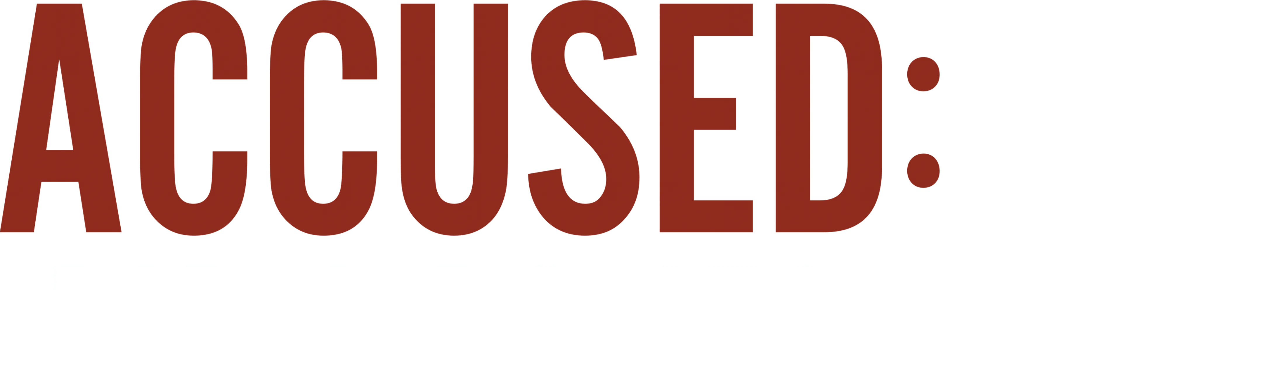 Accused: Did I Do It?