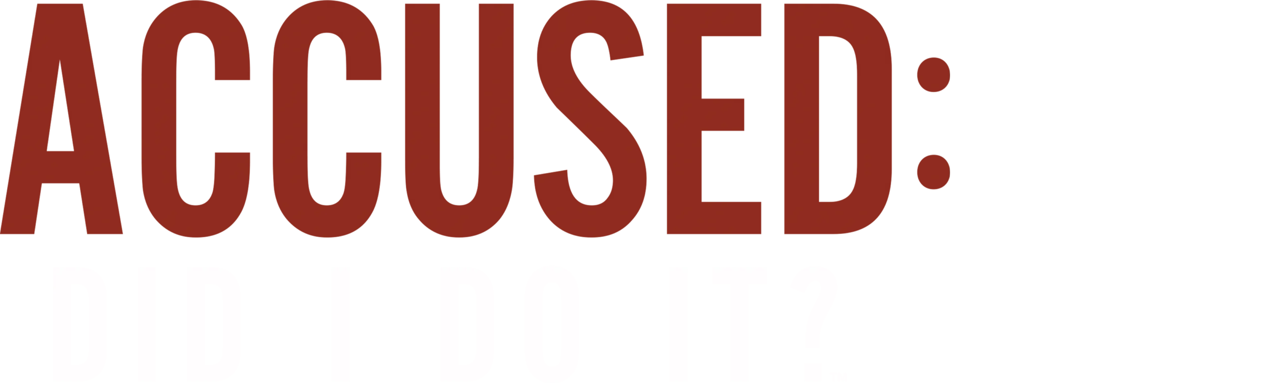 Accused: Did I Do It?