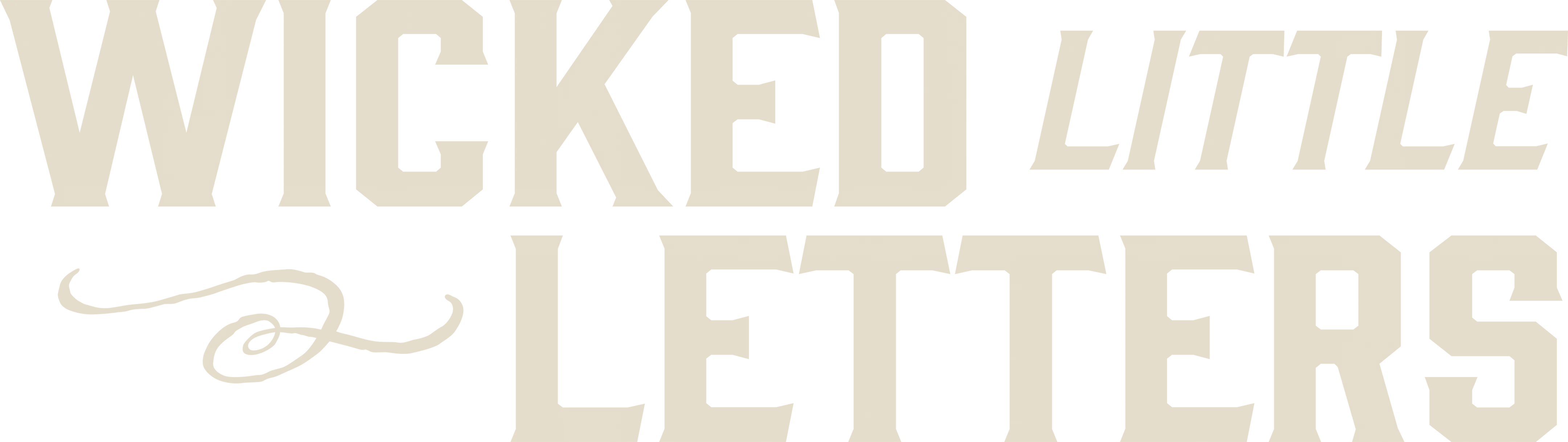 Wicked Little Letters