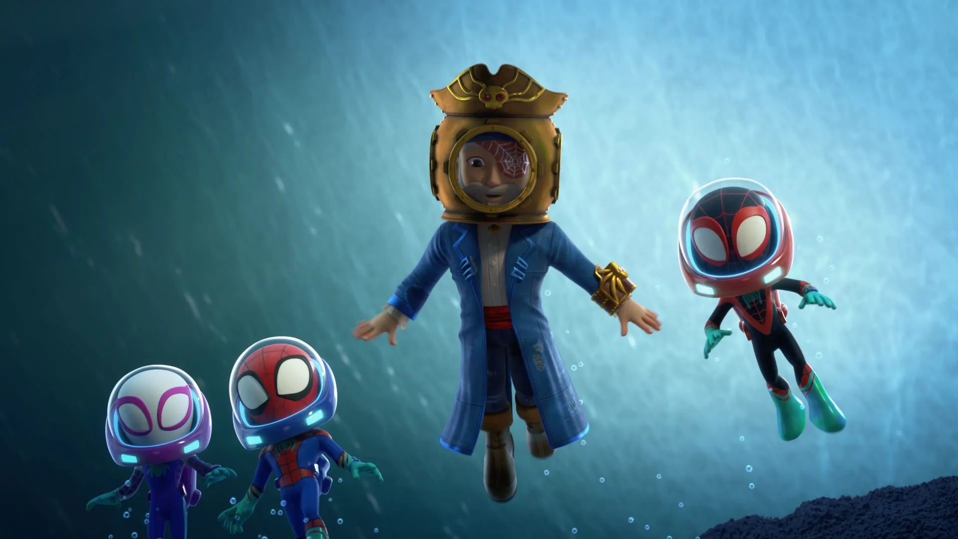 thumbnail - S4:E19 The Return of Web-Beard / Sandman vs Hydro-Man