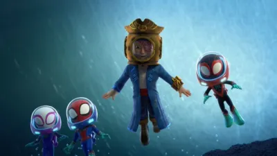 thumbnail - S4:E19 The Return of Web-Beard / Sandman vs Hydro-Man