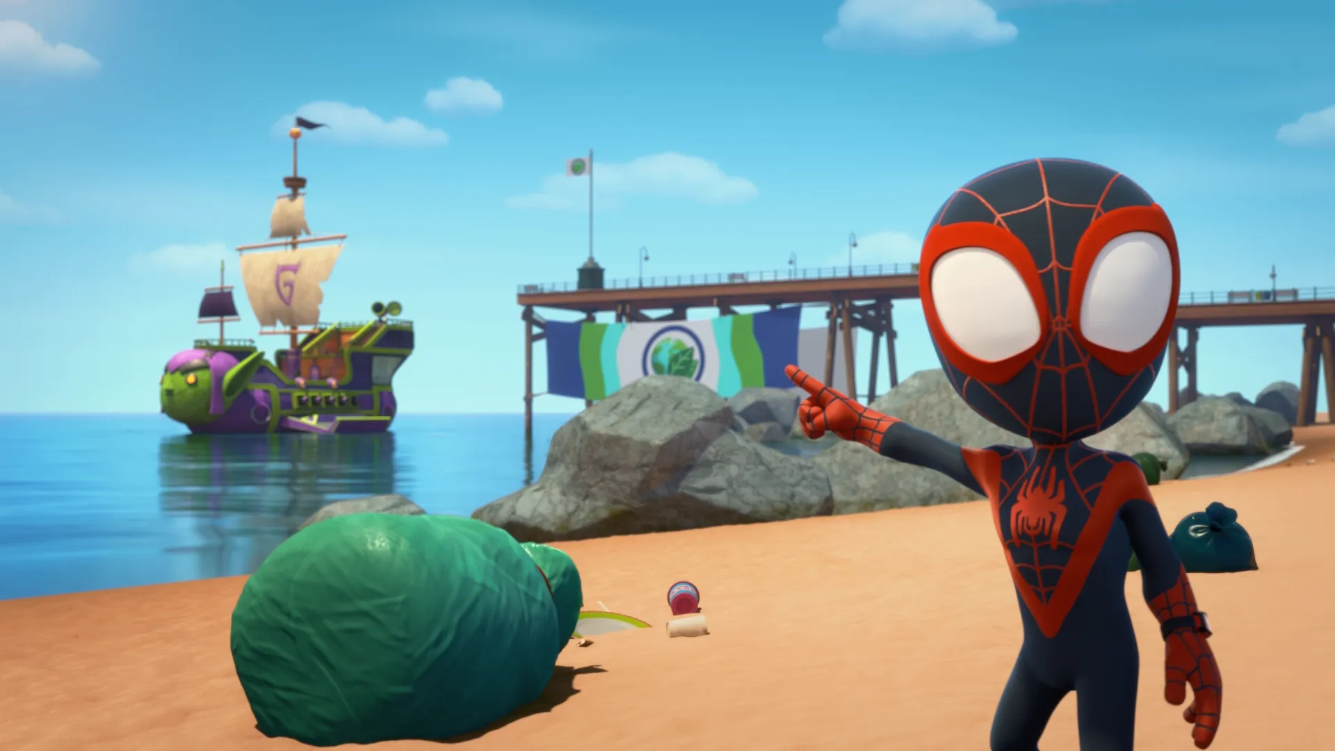 thumbnail - S4:E18 Motorcycle Madness / Oops! I Shrank WEB-Quarters